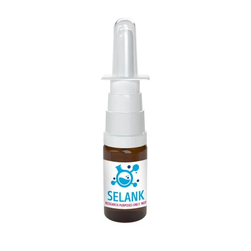 329-large_default The novel peptide-based treatment Selank Spray (10 mg) has immunomodulatory, nootropic, and anxiolytic properties. Selank spray 10 mg