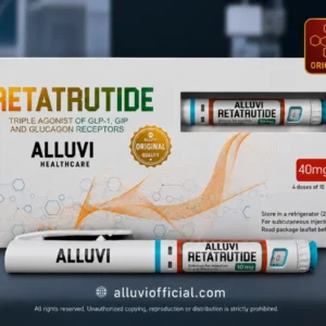 Alluvi Retatrutide 40mg supports advanced peptide research with high purity, consistent quality, reliable laboratory applications only worldwide.