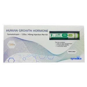 Discover Synedica Somatotropin HGH 120IU Injection Pen Kit with convenient multi-dose delivery, quality formulation, and secure ordering online.