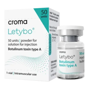 It is mostly utilized for aesthetic reasons, especially to lessen dynamic wrinkles on the face brought on by repetitive muscle movements. Letybo