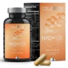 Alpha lipoic acid (ALA) and zinc bisglycinate support the body’s natural antioxidant defences. CellRegen NAD+ HER (NAD Capsules for Women)