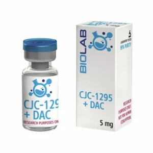 A long-acting GHRH analog, CJC-1295 with DAC (5 mg) increases IGF-1, promotes muscle growth, and recuperation, and maintains growth CJC-1295 + DAC 5mg