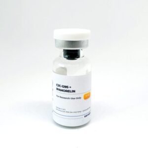 Writing Discover CJC-1295 Ipamorelin 10mg featuring premium quality, trusted research-grade peptide with product information for scientific research.
