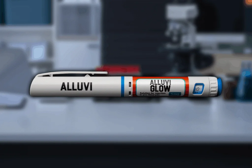 glowpen-1-1024x684 state-of-the-art research instrument for examining oxidative stress, cellular resilience, and skin health is Alluvi Glow 70mg. Glow 70mg (R&D Only)