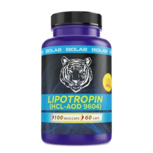 The product (substance) is unfit for human consumption and is neither a food nor a dietary supplement. Lipotropin 100 mcg, 60 caps