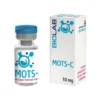 MOTS-c 10 mg is a peptide generated from mitochondria that improves insulin sensitivity, controls metabolism, and has potential in studies. MOTS-C 10 mg
