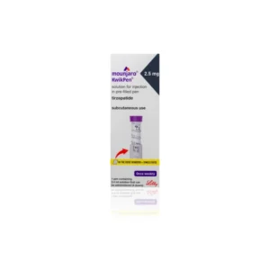 Here is a concise 19-word meta description:Buy Mounjaro 2.5mg KwikPen with 4 FREE needles included, a convenient once-weekly prescription injection
