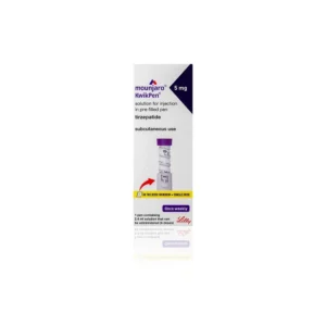 Mounjaro 5mg Kwikpen – 4 FREE NEEDLES INCLUDED, four free sterile pen needles for accurate weekly medication administration and added convenience daily.