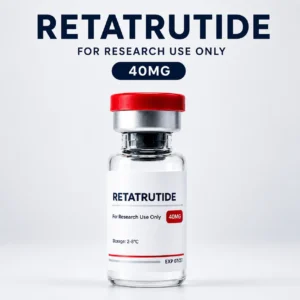 Writing Discover Retatrutide 40mg featuring premium quality, trusted research-grade peptide product with detailed information for scientific research today.