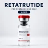 Writing Discover Retatrutide 60mg featuring premium quality, trusted research-grade peptide with comprehensive product information for scientific research.