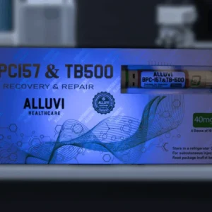 Alluvi’s advanced peptide formulations, BPC-157/TB-500 40 mg and Retatrutide 40 mg, are intended for controlled laboratory BPC-157 & TB-500 40mg