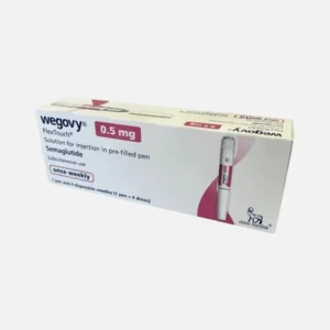 A sustainable weight loss with Wegovy (Semaglutide) Weight Loss Injection (0.5mg) weekly injections supporting appetite control, healthier lifestyle results