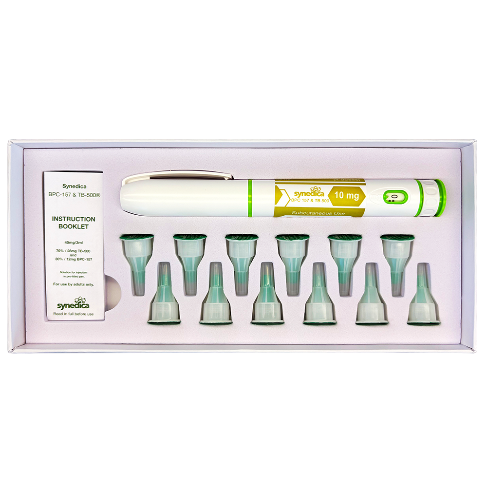 BPC-157-and-TB-500-2 Syndica BPC157 & TB500 40mg Injection Pen Kit offers precise peptide dosing with dependable quality for research are available.