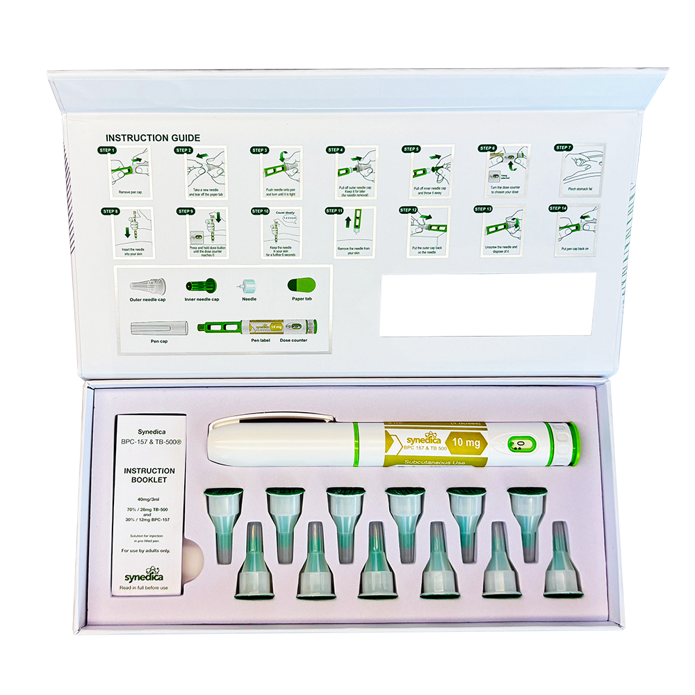 BPC-157-and-TB-500-3 Syndica BPC157 & TB500 40mg Injection Pen Kit offers precise peptide dosing with dependable quality for research are available.