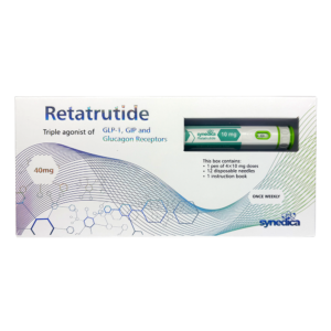 Synedica Retatrutide 40mg Injection Pen Kit supports advanced peptide research with precision dosing, reliable quality, and consistent performance.