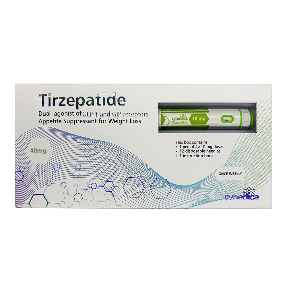 Tirzepatide Synedica Tirzepatide 40mg Injection Pen Kit delivers precise peptide dosing with dependable quality for research applications today.